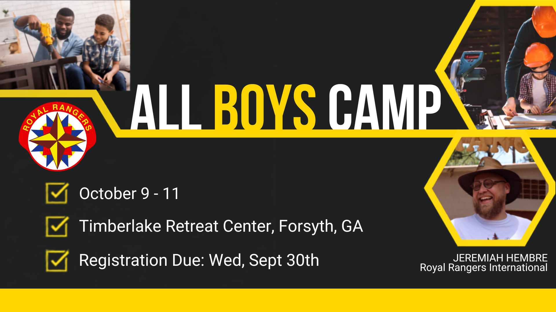 All Boys Camp