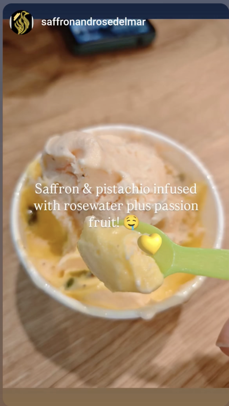 Persian Ice Cream at Weswood Boulevard