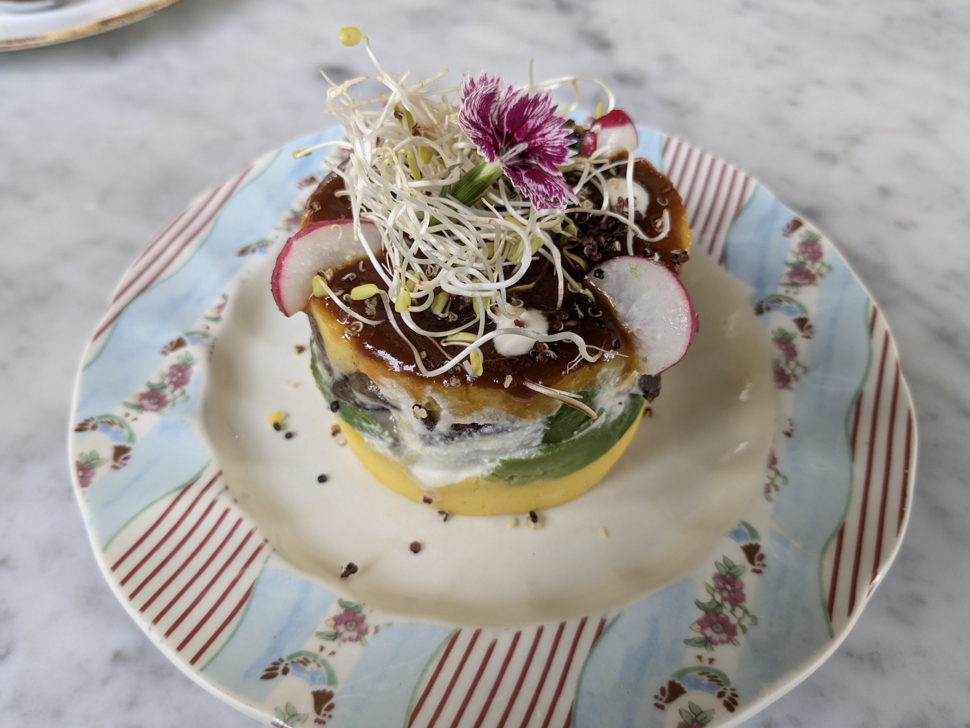 Causa at Raw Café in Lima