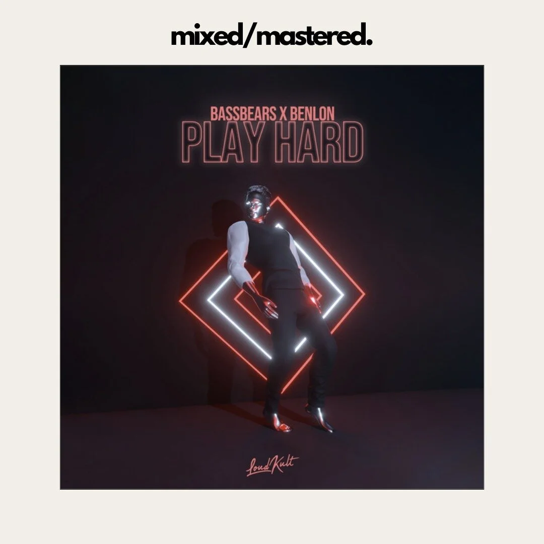 &quot;Play Hard&quot; by @bassbears.official @benlon.official @loudkult 
mixed/mastered.