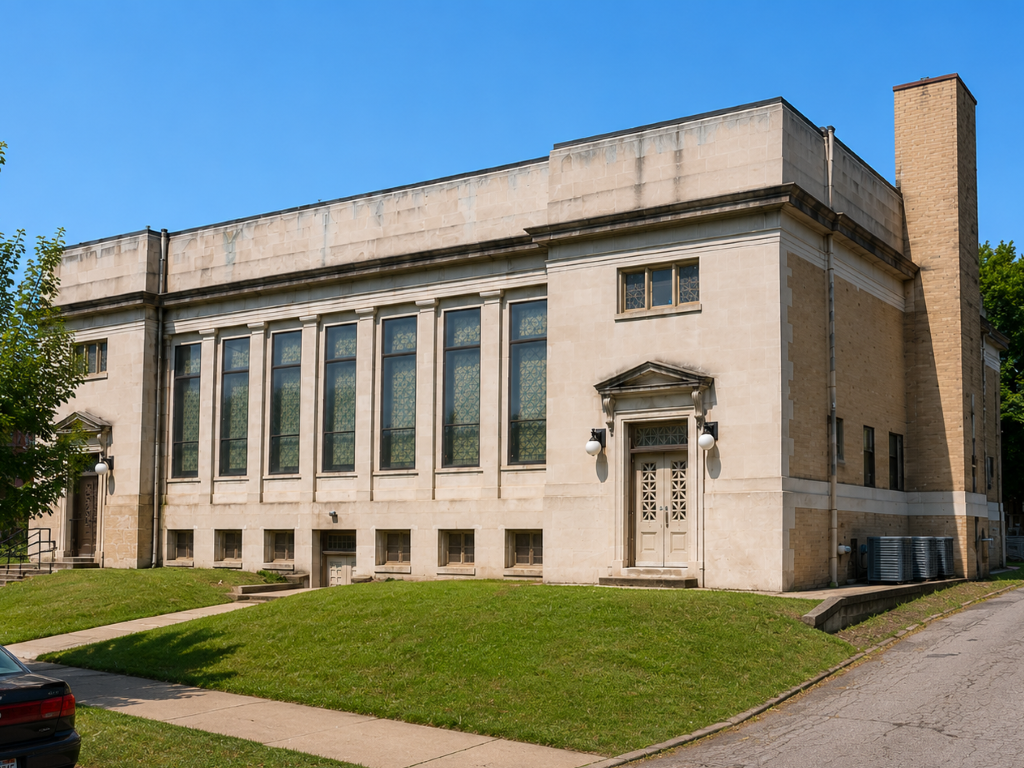 First Ave External Side View