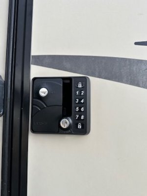 New upgraded electronic door handle