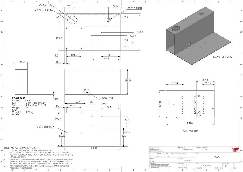 A finished SolidWorks sheet-metal model is not the same as a fabrication-ready design.