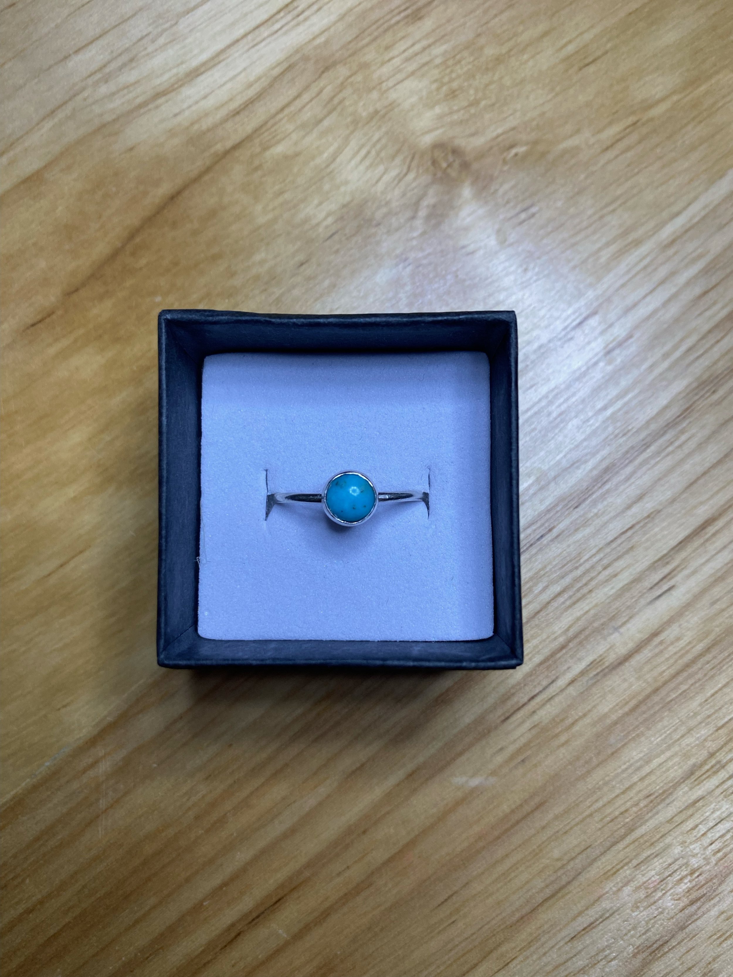 Mini Turquoise Ring size:6