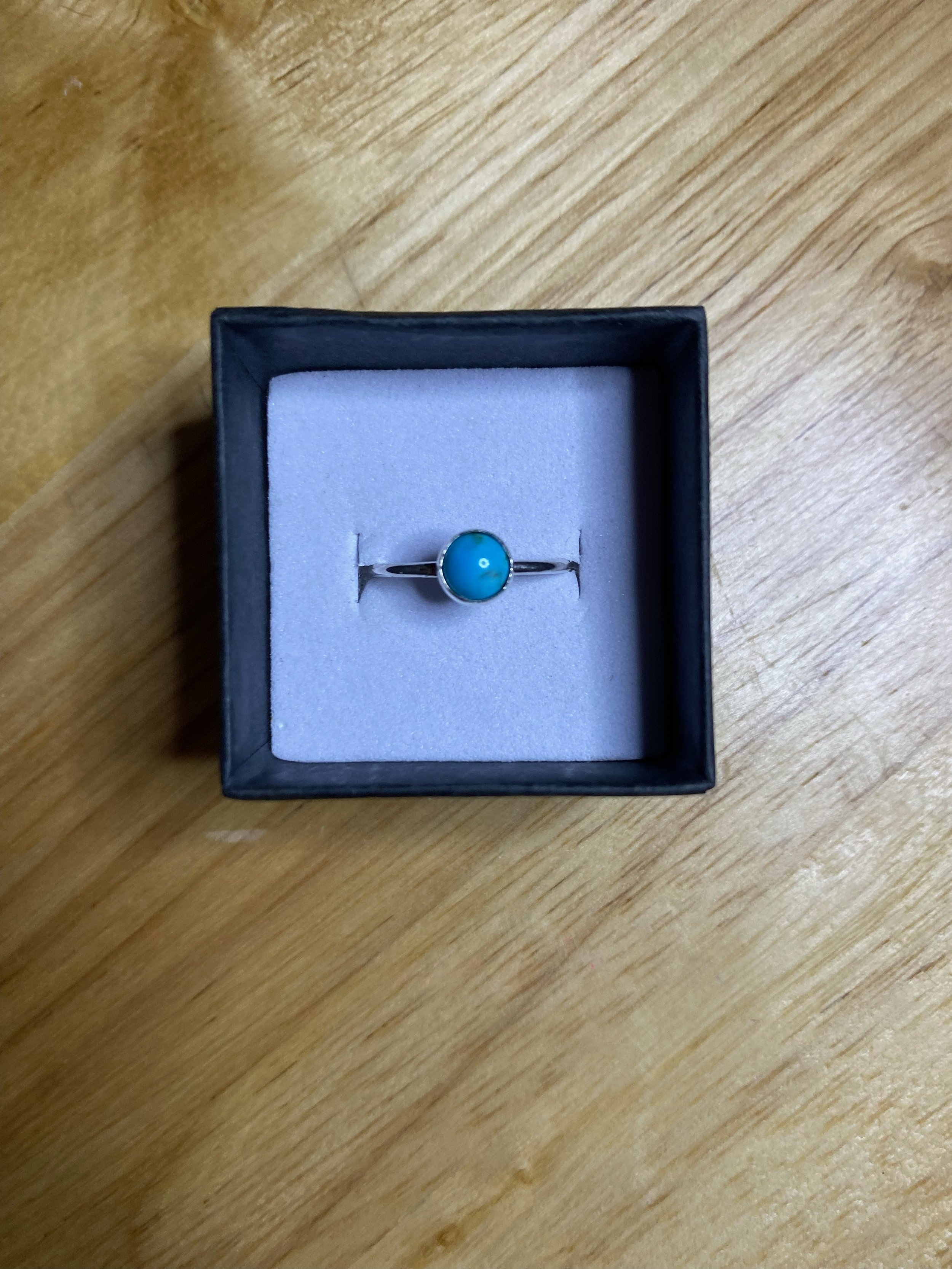 Mini Turquoise Ring size:6