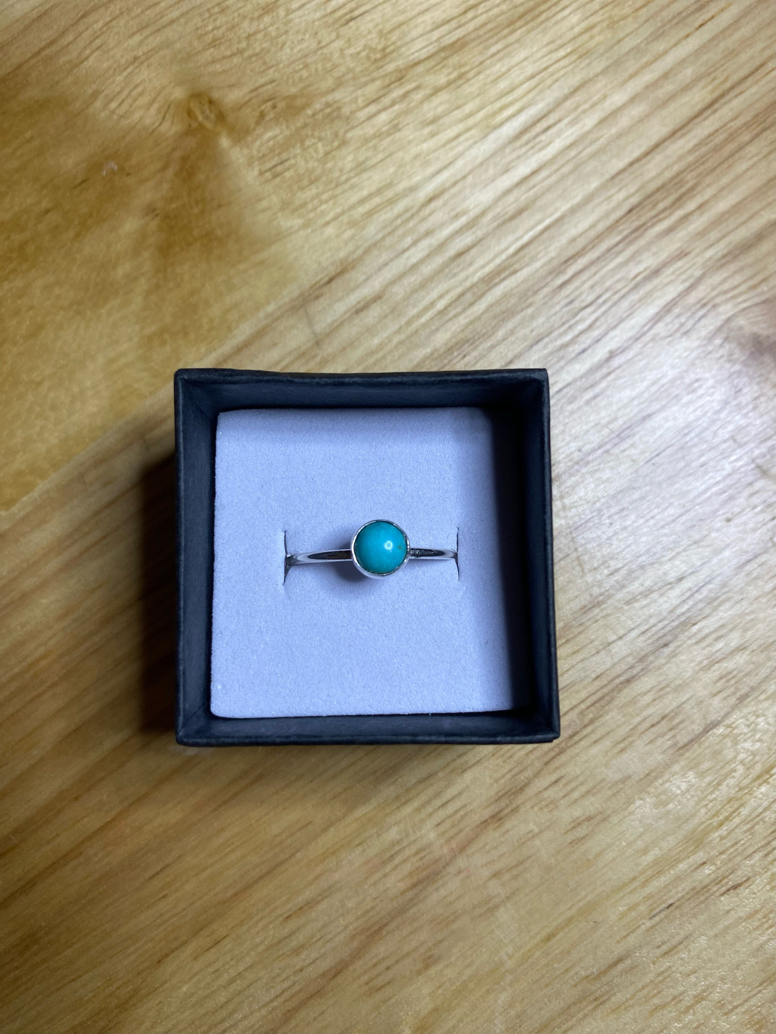 Mini Turquoise Ring size:7