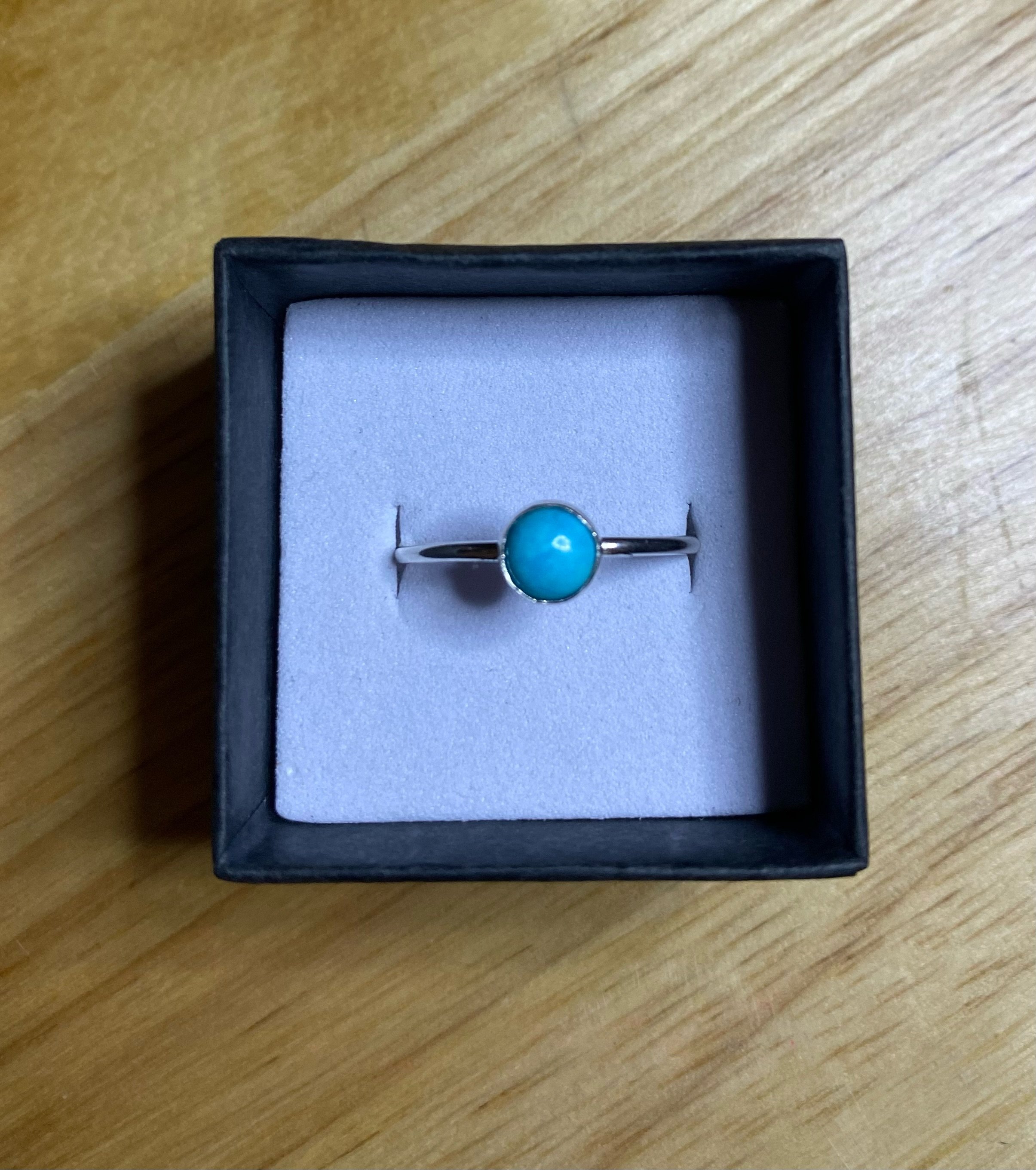 Mini Turquoise Ring size: 8.5