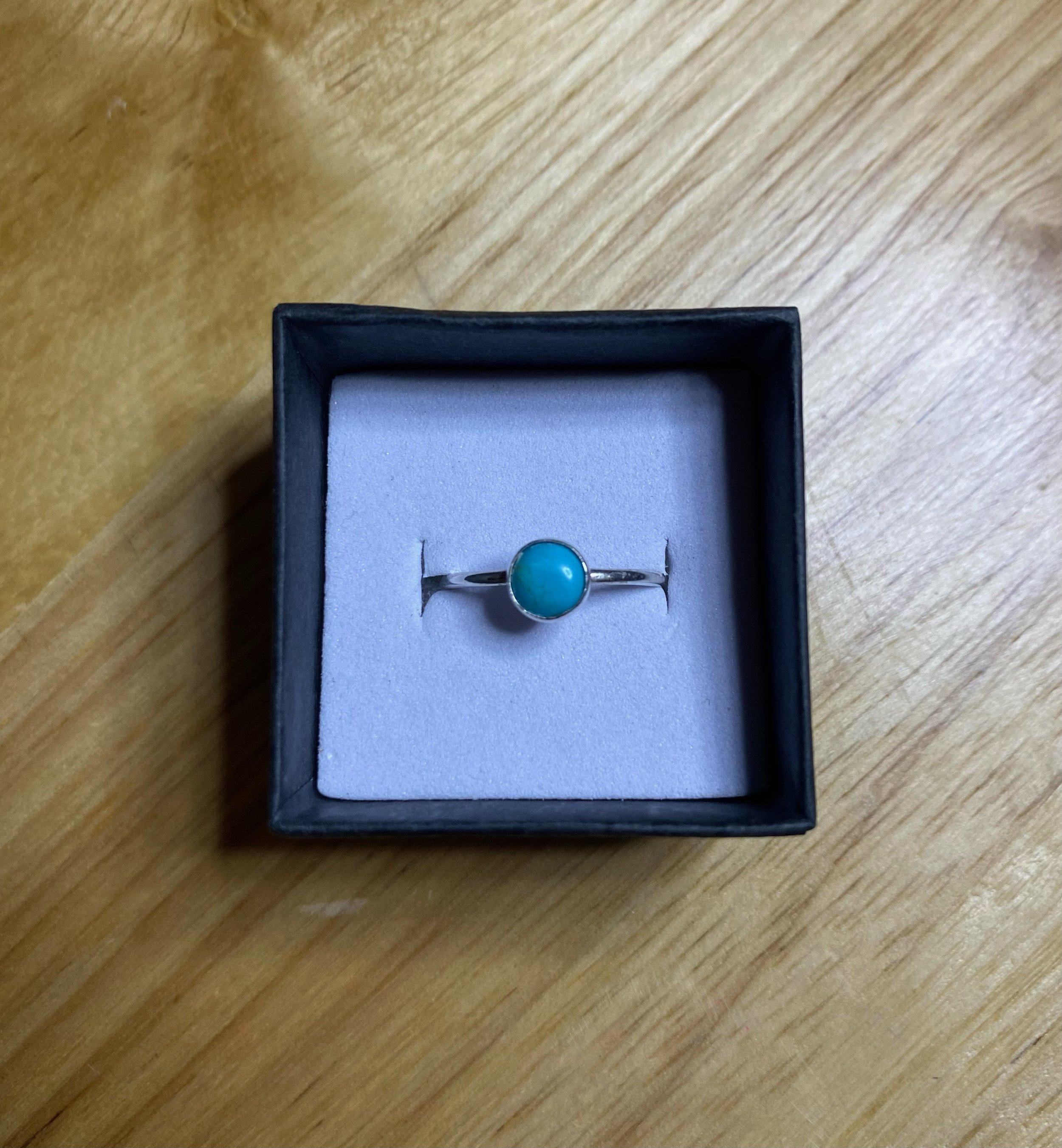 Mini Turquoise Ring size: 6.5