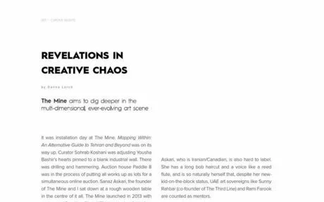Revelations in Creative Chaos