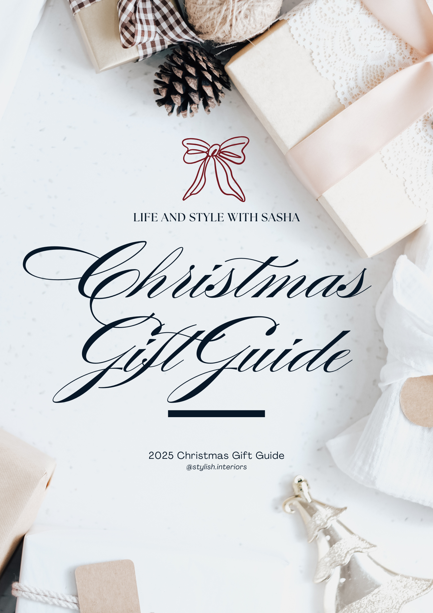 Christmas Gift Guide 2025 digital download – curated gift ideas for all ages and categories