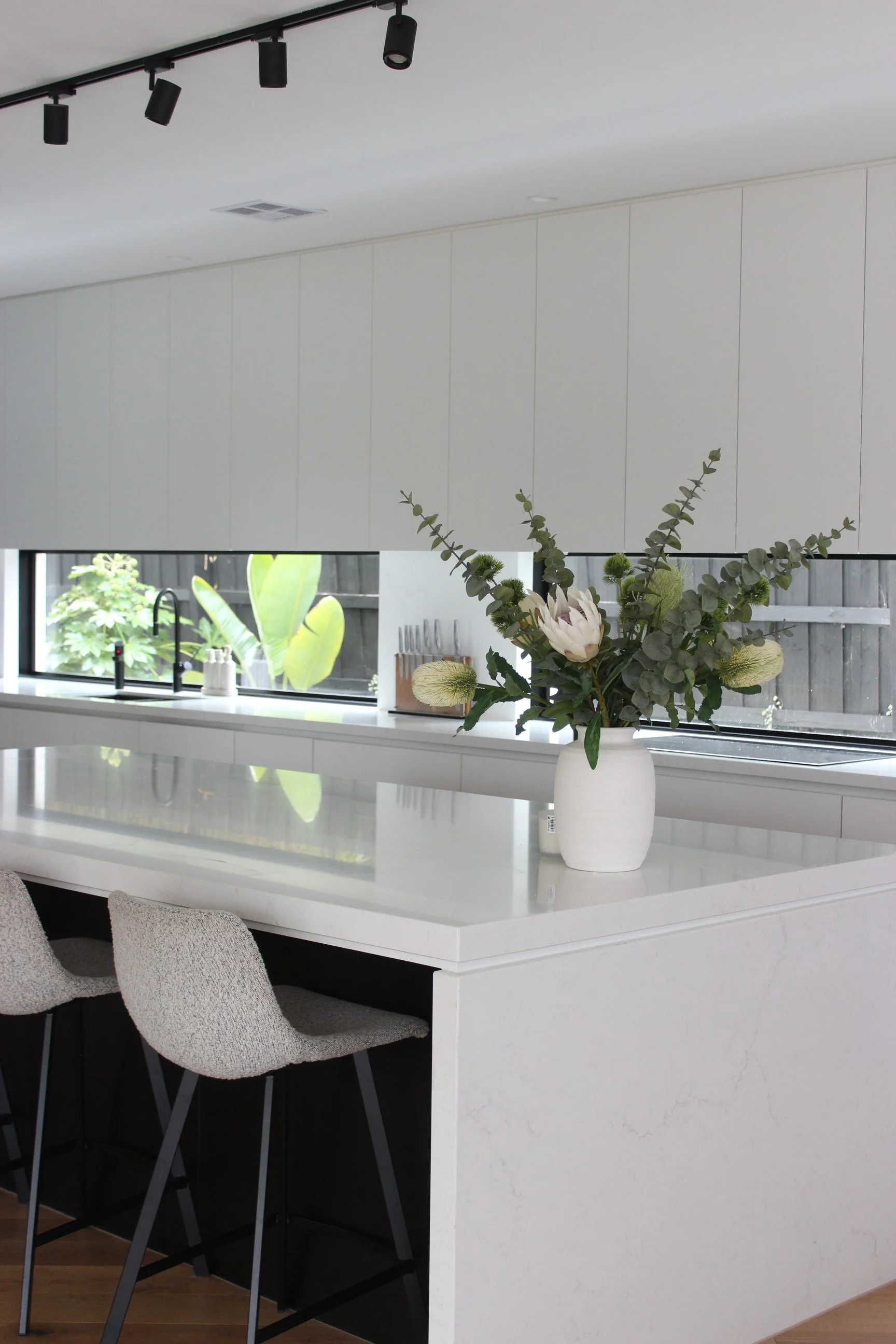 Styled modern kitchen interior by Sasha Shanks — Life and Style with Sasha, Melbourne