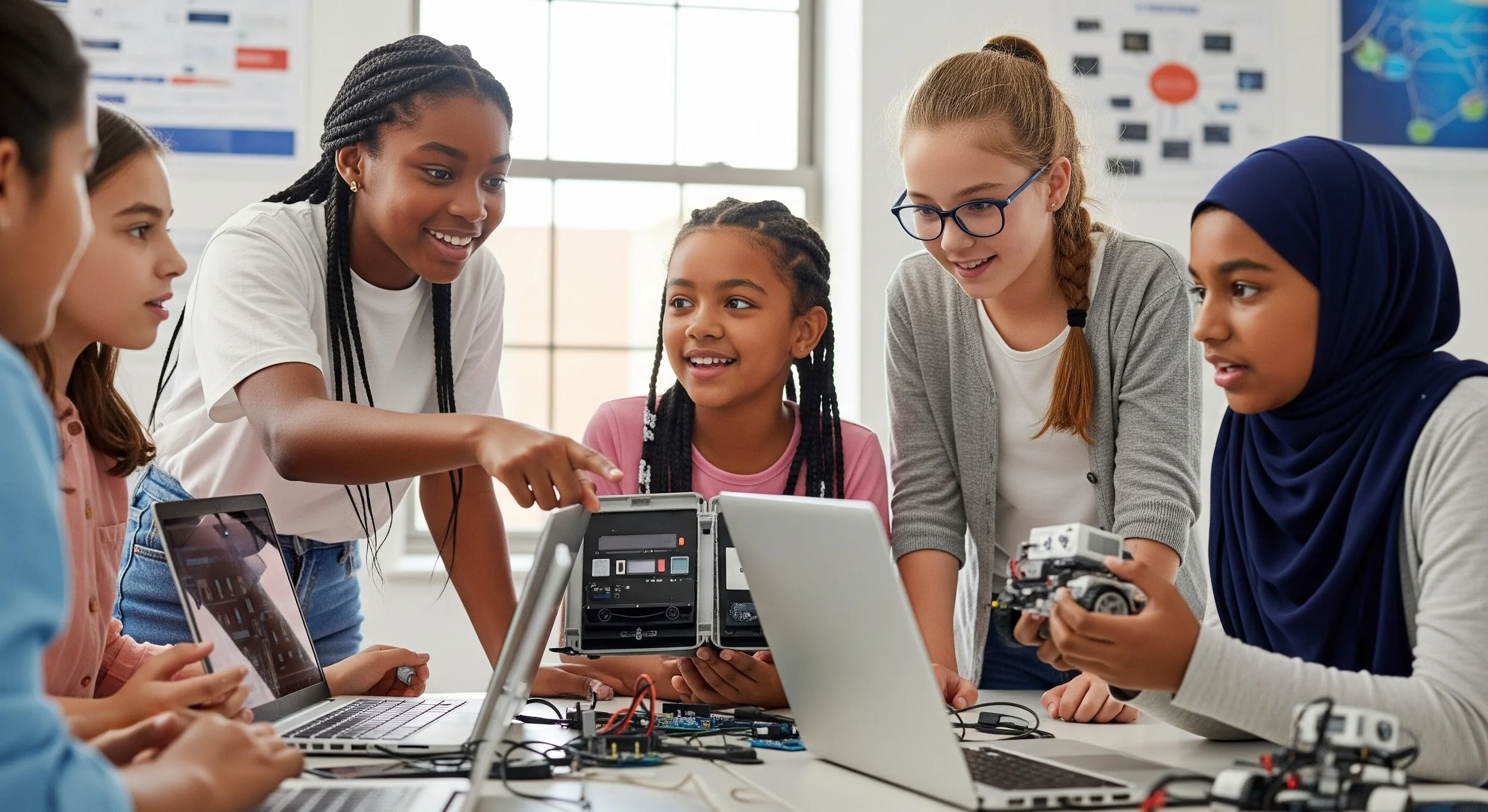 Our vision for the year ahead: Empowering girls through tech