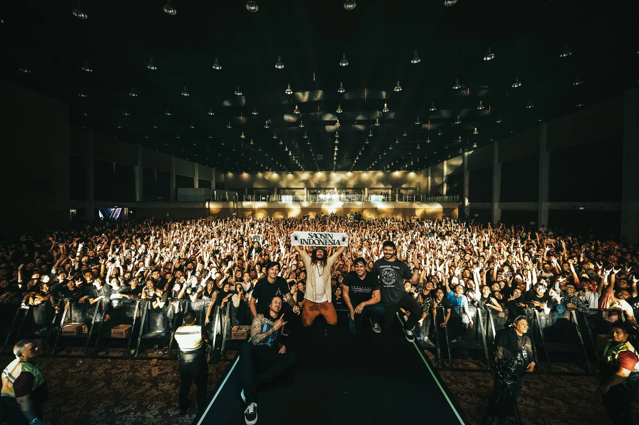 We are just under a month away from @saosinofficial  and @sensesfail hitting NZ for the first time since 2012!
Saosin playing their Self Titled album in full to celebrate the 20 Year Anniversary! and Senses Fail coming with a catalogue of Bangers. 

