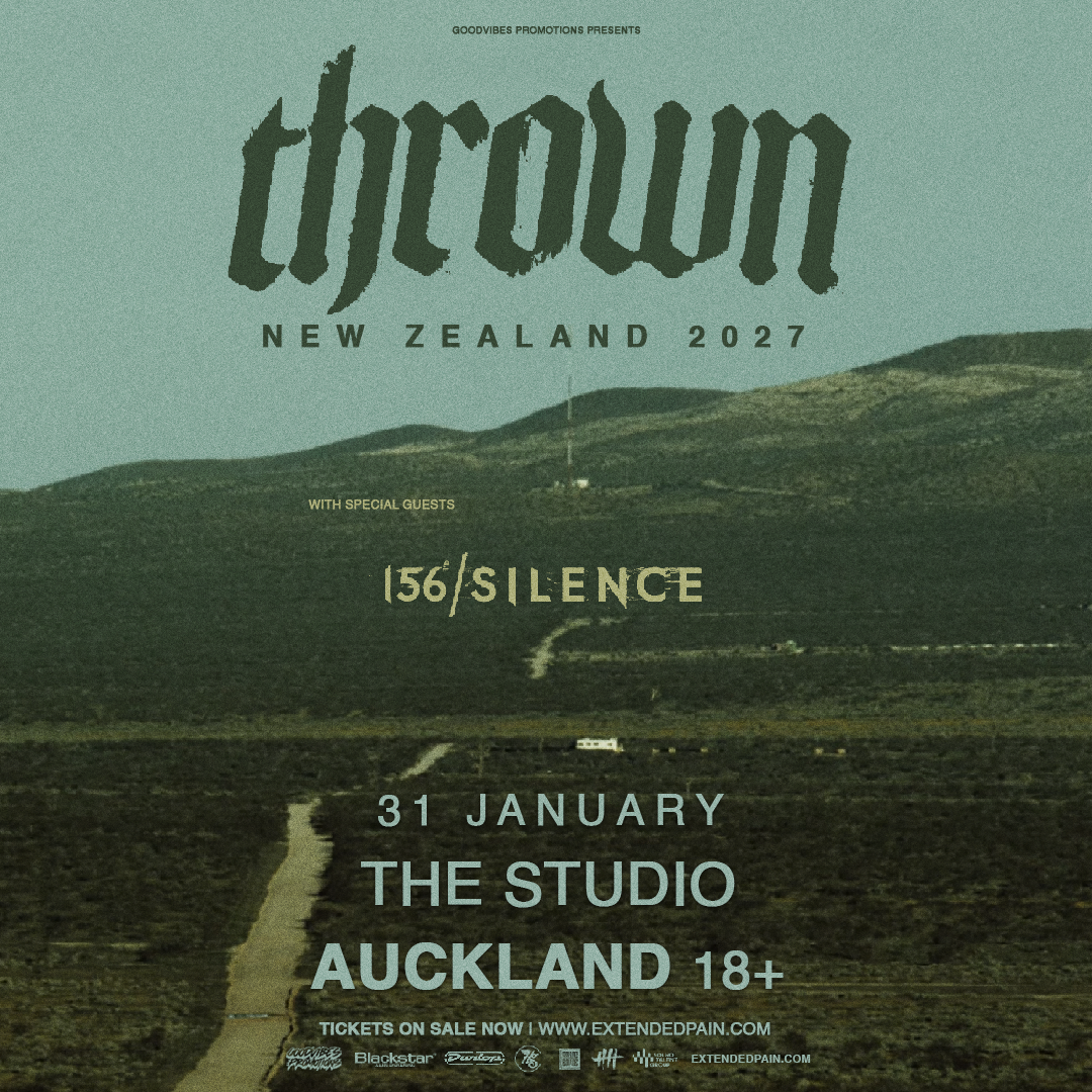 Thrown + 156/Silence | 31 JAN 27 | Studio The Venue AKL 