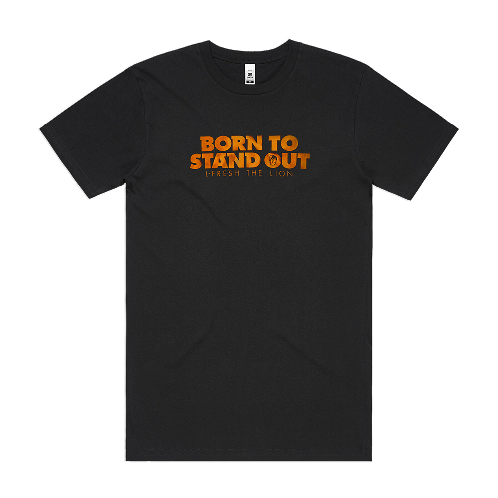 Born To Stand Out T-Shirt (Metallic Orange)