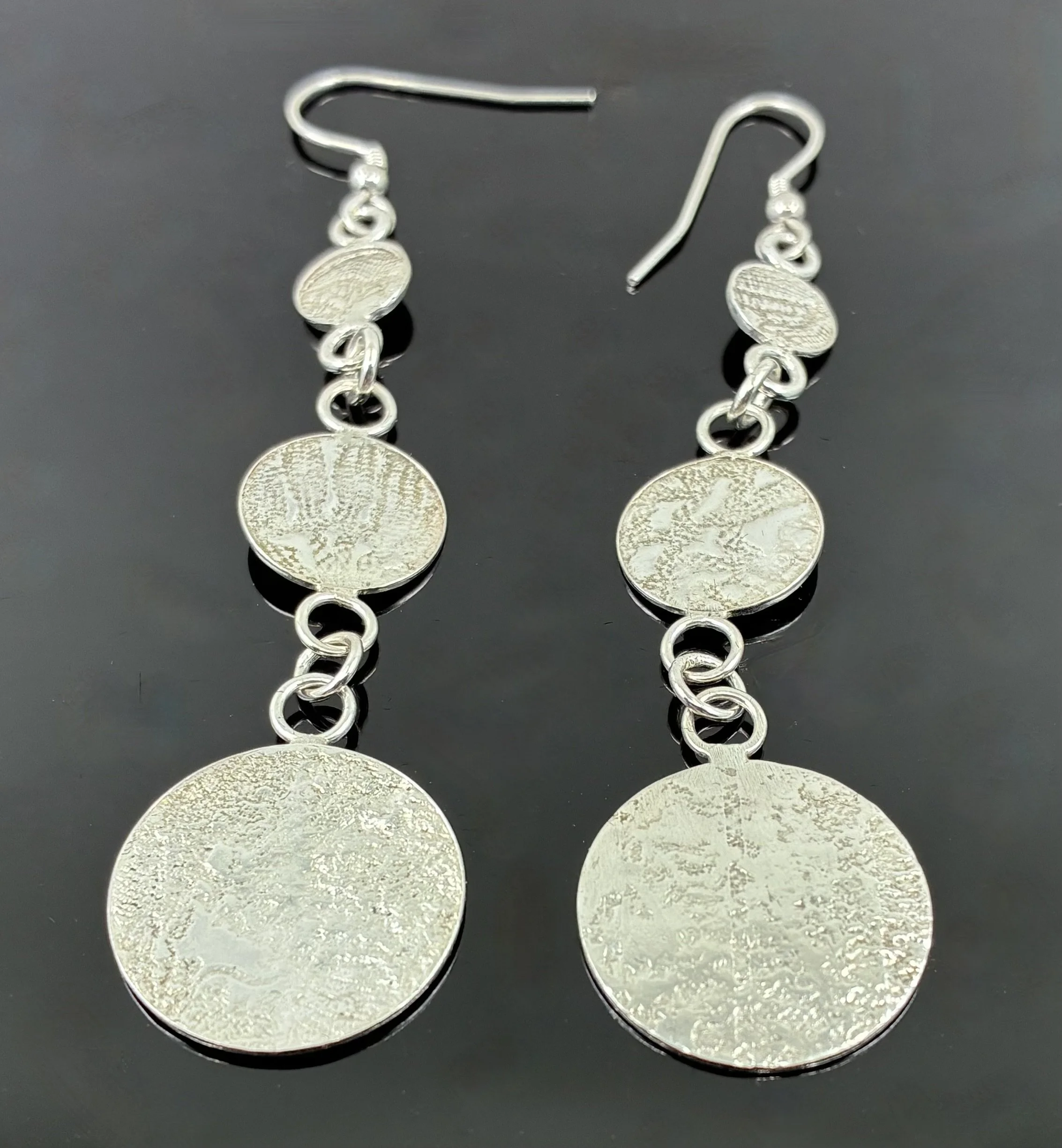 (17) Sterling Silver Earrings