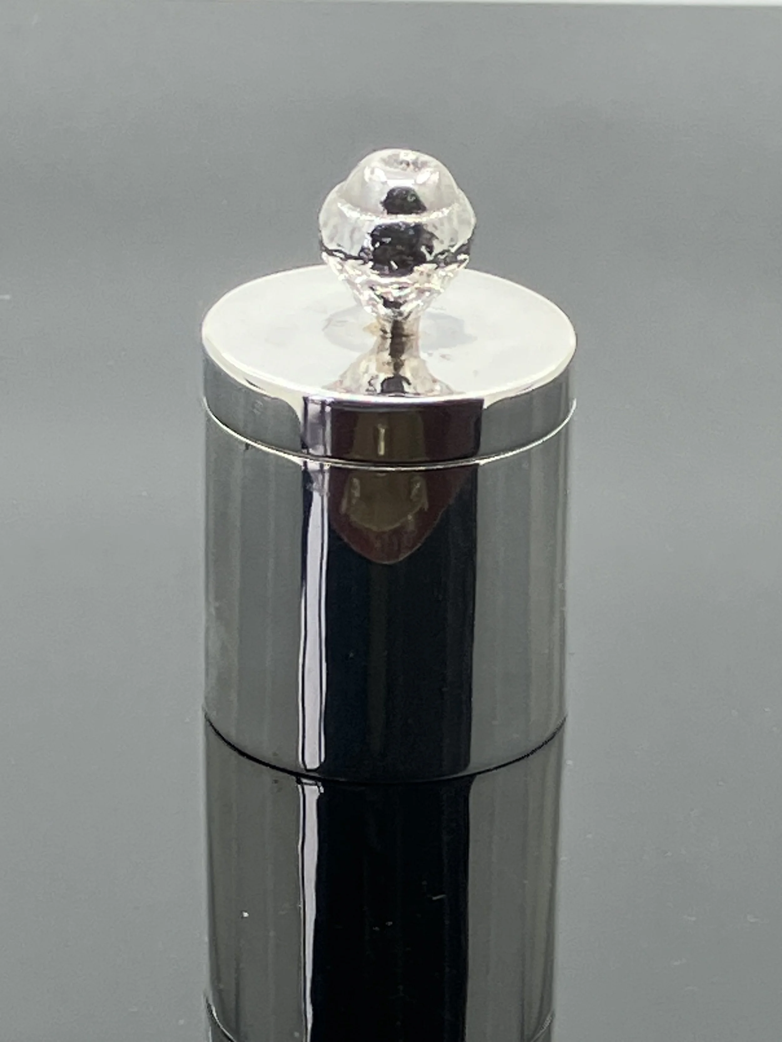 (13) Sterling Silver Acorn Box