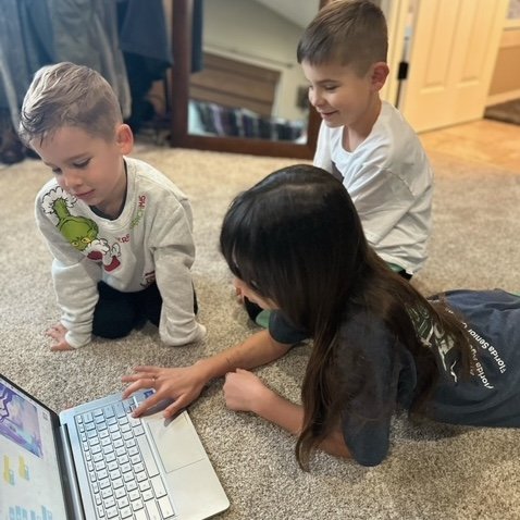  Coding at home can be a family activity for all ages! 