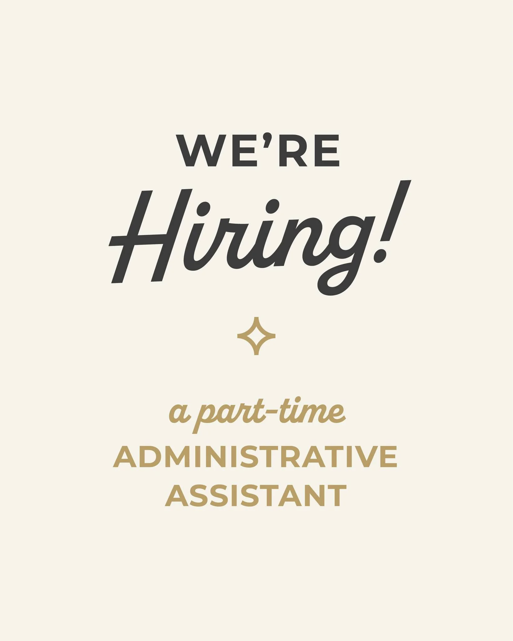 🌟 We&rsquo;re Hiring at White Horse Academy! 🌟

Join our Classical Christian school as a Part-Time Administrative Assistant! 

This 10&ndash;15 hr/wk role includes supporting our teachers, managing supplies, and working with vendors. Perfect for an