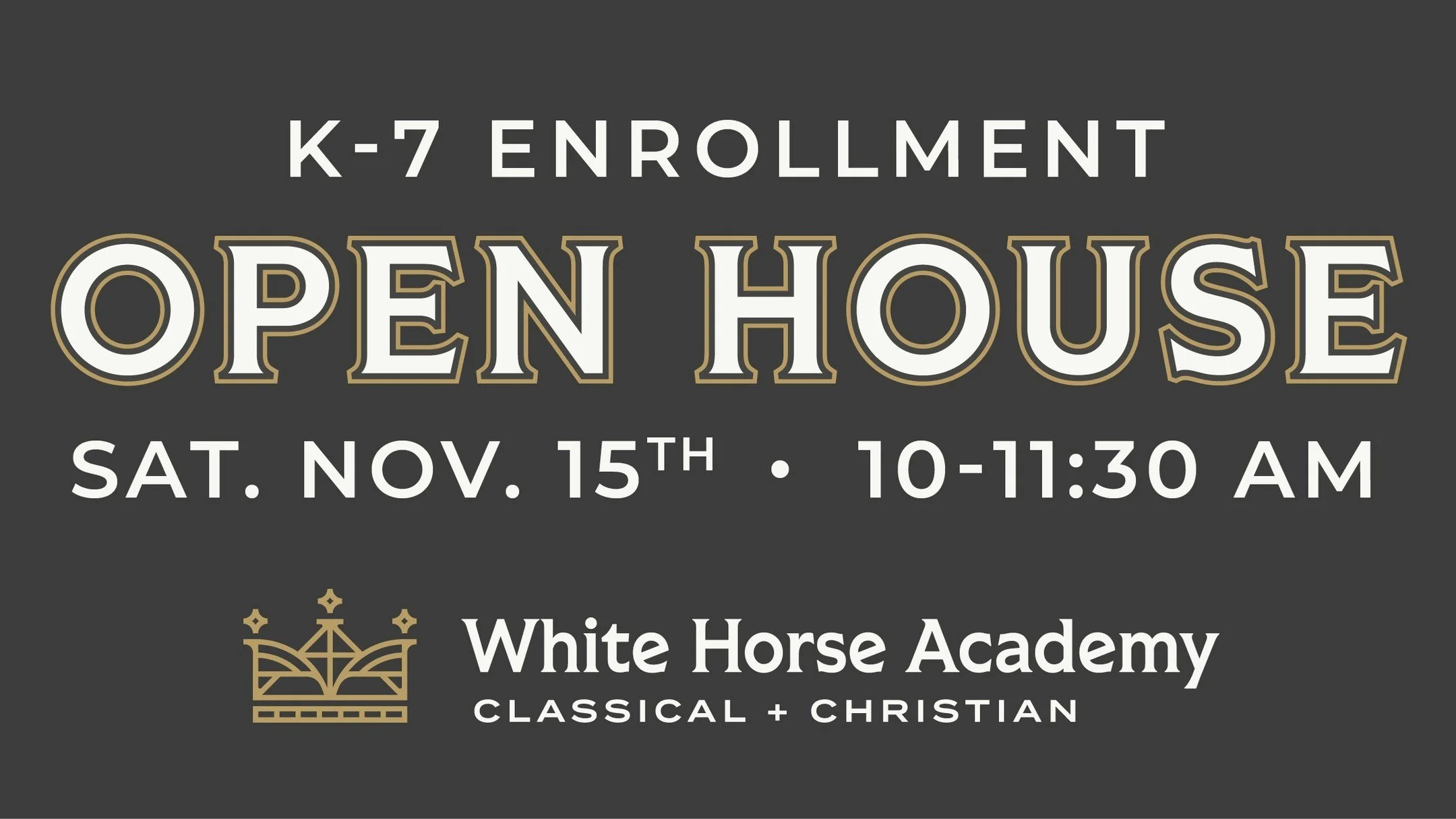 Our enrollment Open House is this saturday! Parents with students entering grades K-7 next year, please join us to learn more about how we can partner with you to raise faith Christian cultural leaders.

Link to RSVP:
https://www.facebook.com/share/1
