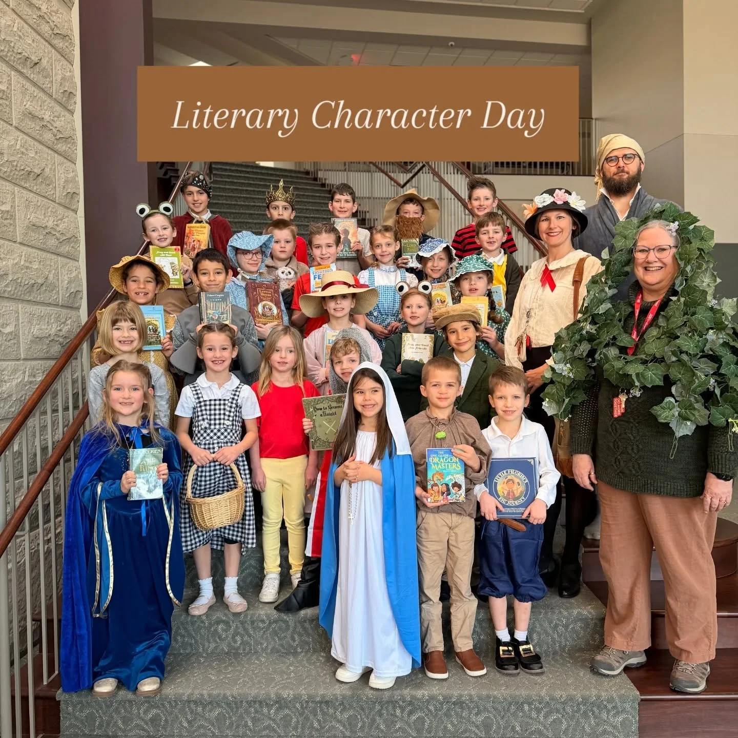 Students and teachers dressed up as their favorite characters from literature, bringing these beloved princes, amphibians, trees, and pioneers to life! 

If you want to learn more about the quality and classic books our students are reading in class,