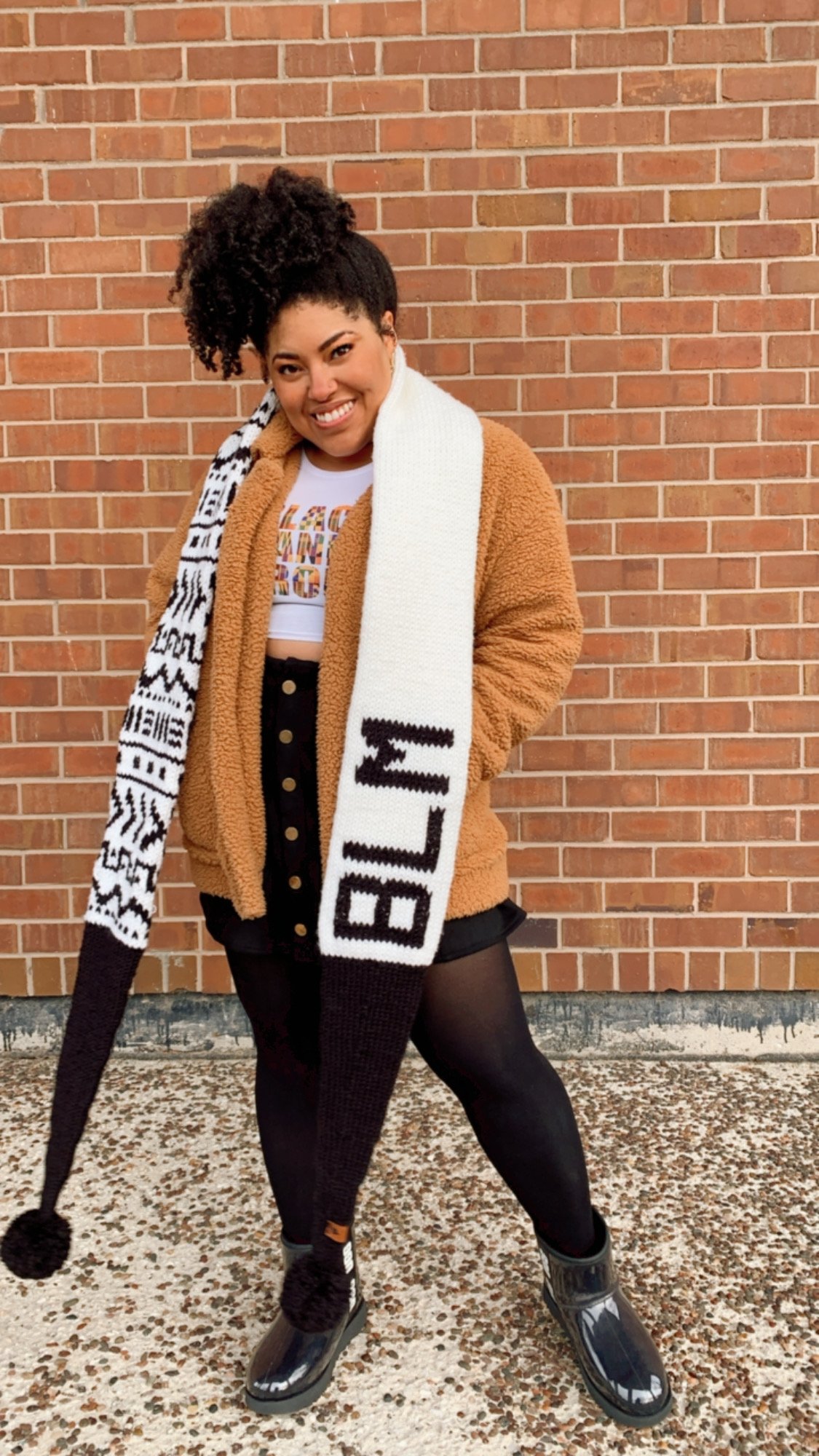 BLM-Bogolan Scarf