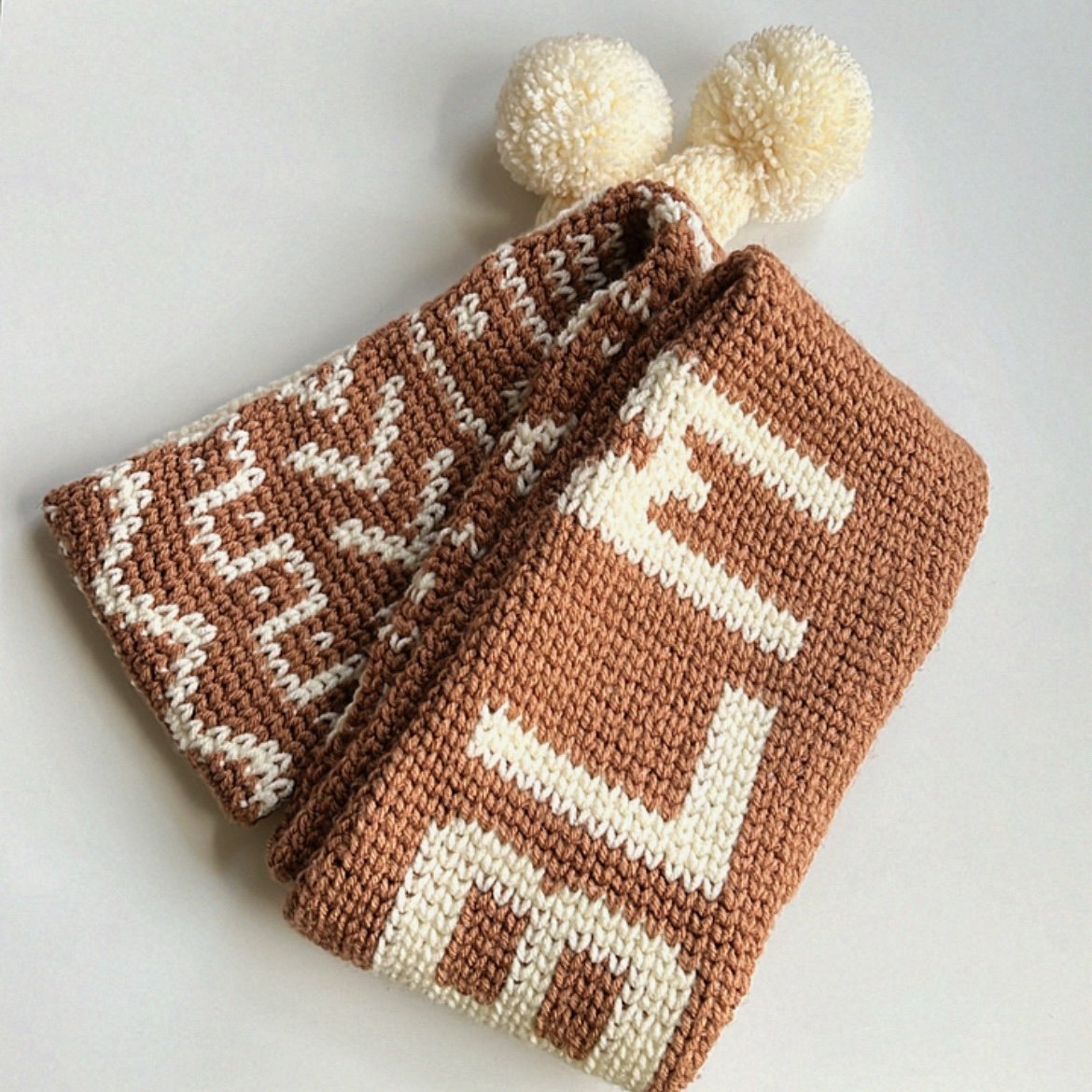 BLM-Bogolan Crochet Scarf