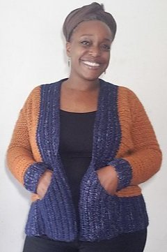 Calm cardi by Natalie of Detroit Knots