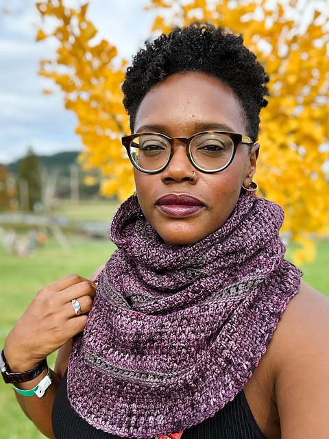 Agate cowl by Brittany of Knot Bad Britt