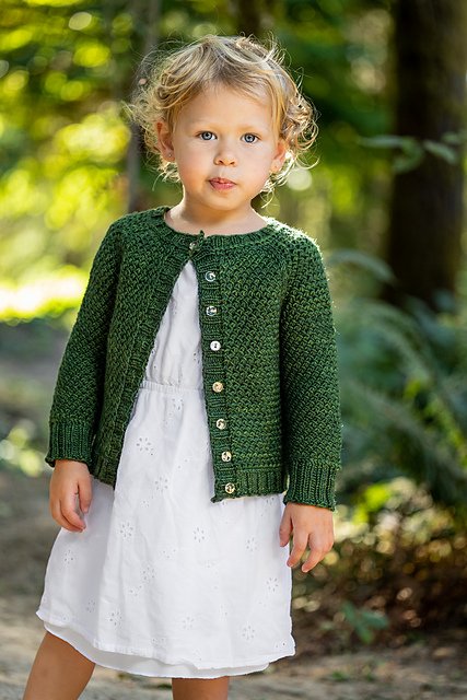 Little Nydia cardigan by Vanessa of Vanessa Smith Designs