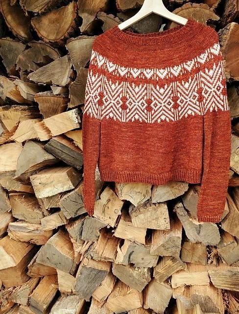 Cedar brook pullover by Tamy of Narrow Path Designs