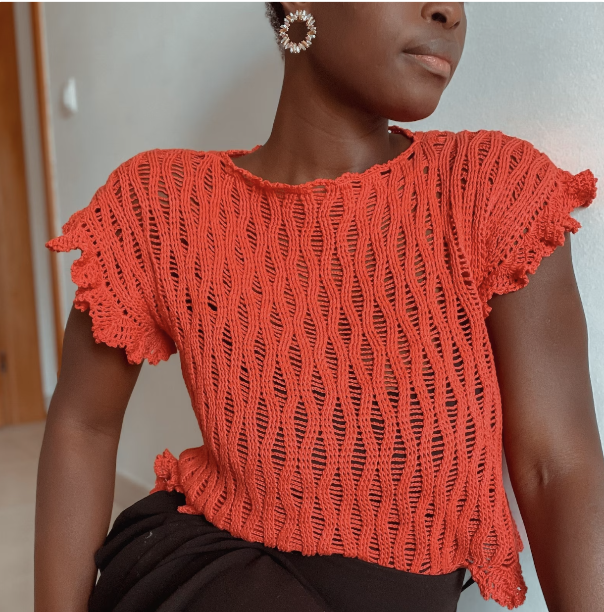 Athena blouse by Onome of Muto Crochet