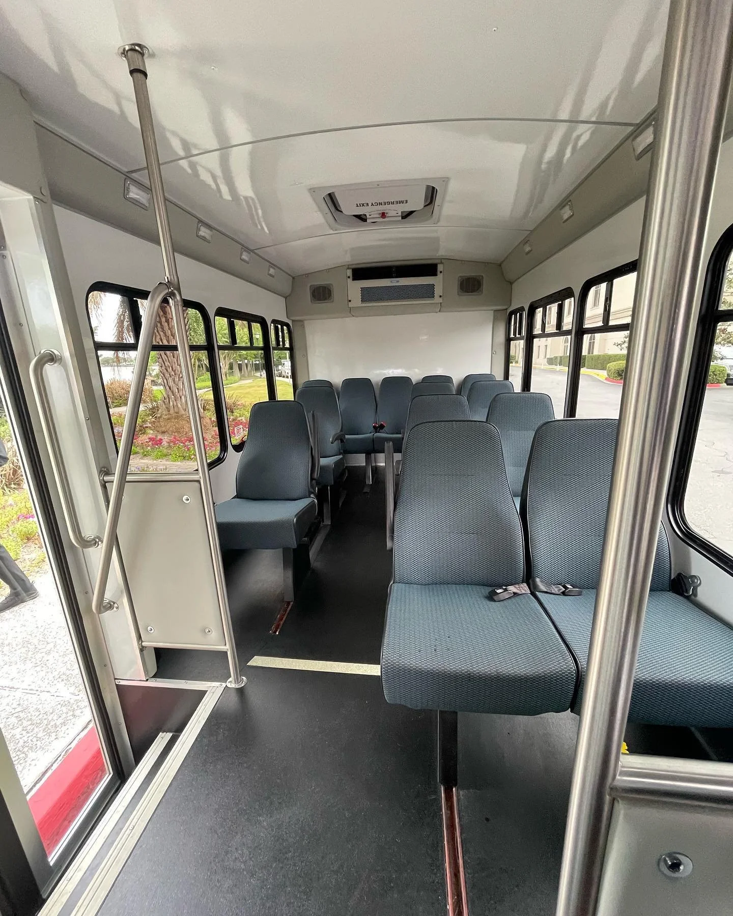 Interior of a shuttle