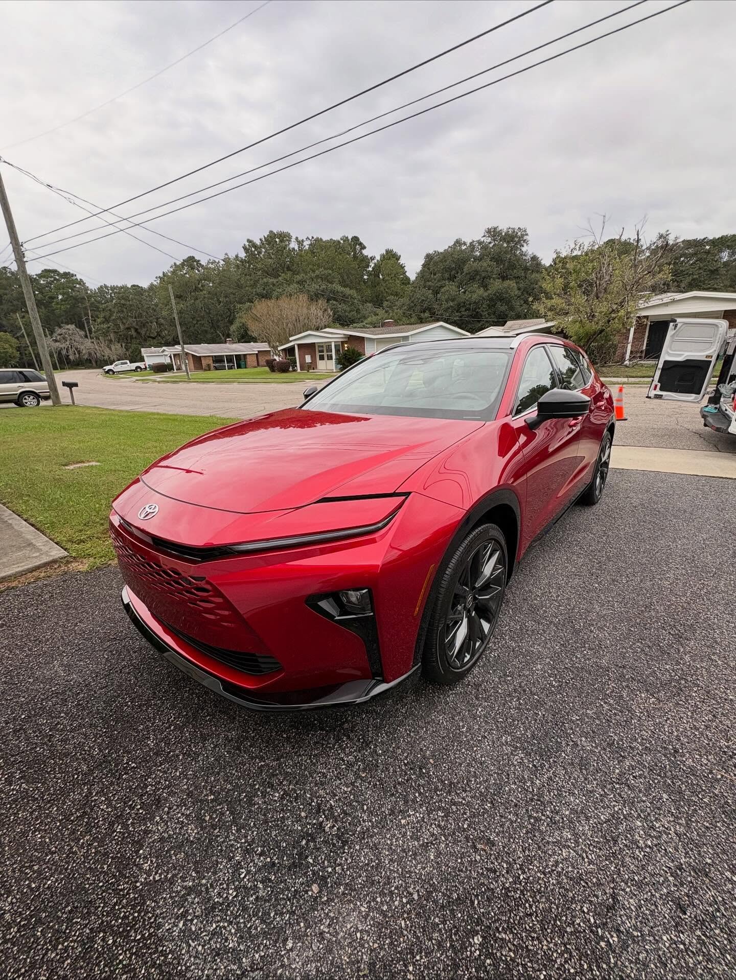 Red 2022 Toyota Detailed in Beaufort, Bluffton and Hilton Head Island
