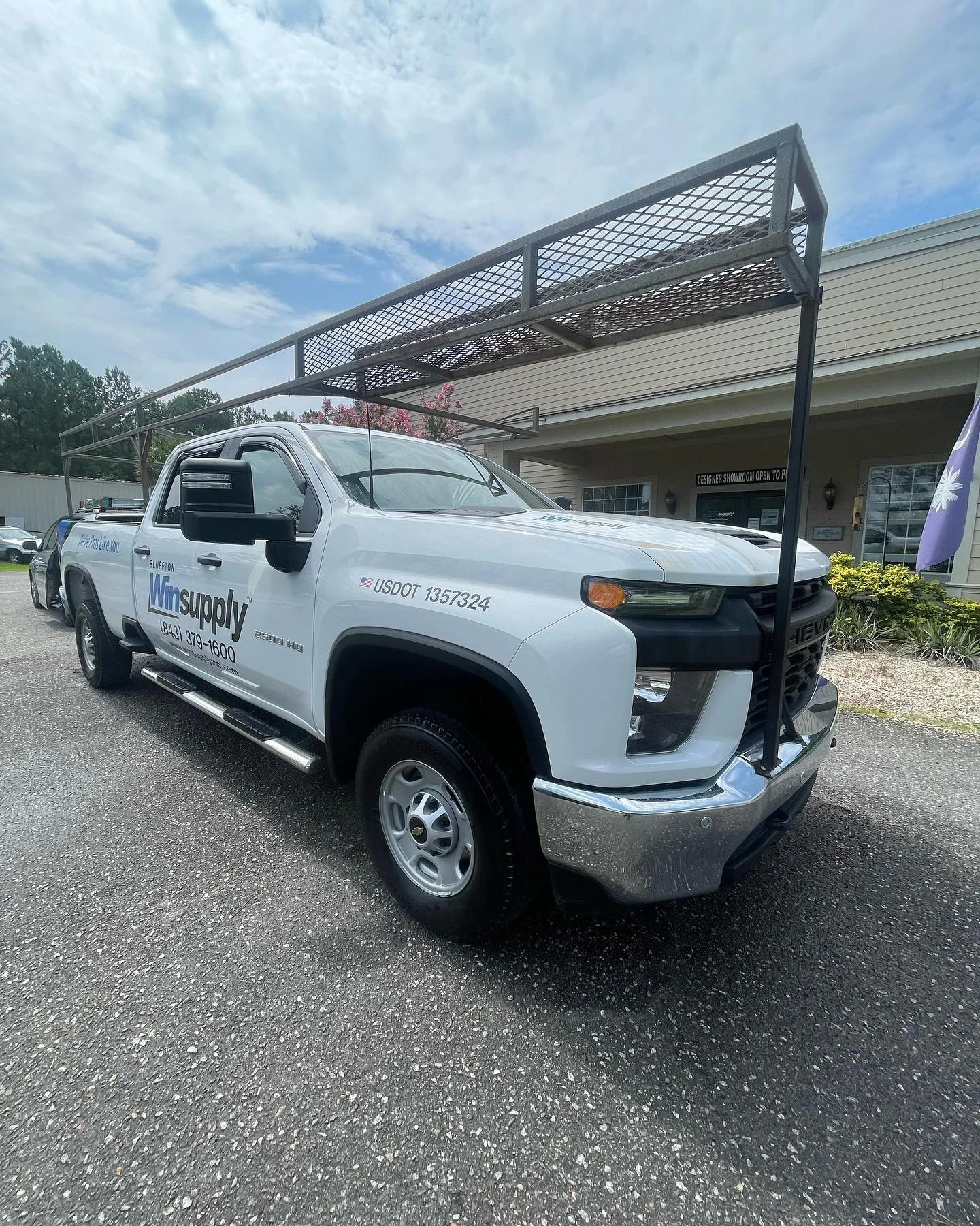 commercial Chevrolet pickup truck