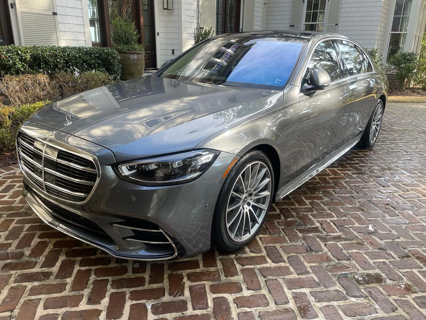 Mercedes Benz after an exterior detail in bluffton