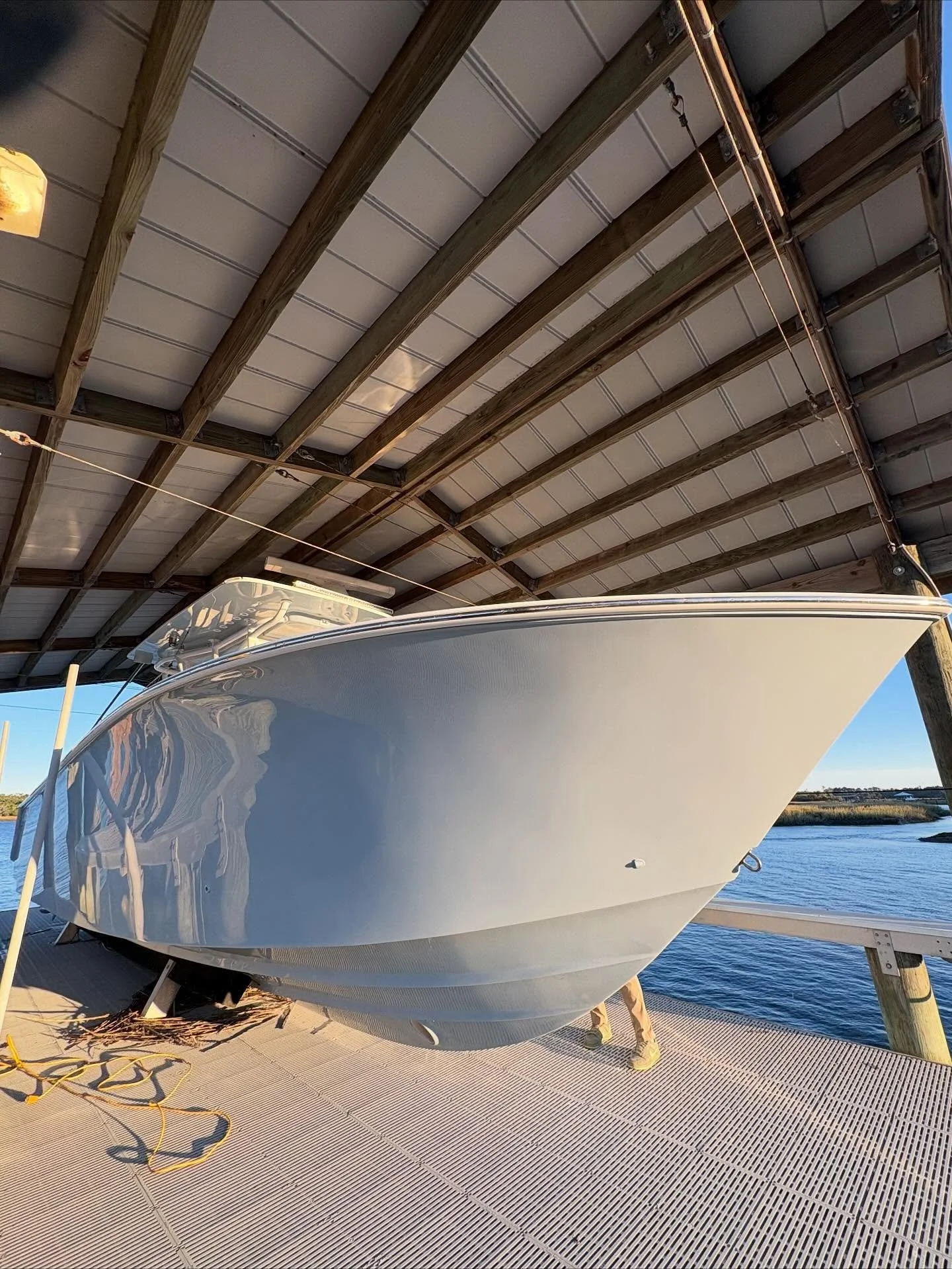 Boat Detailing in Beaufort Bluffton and Hilton head island 