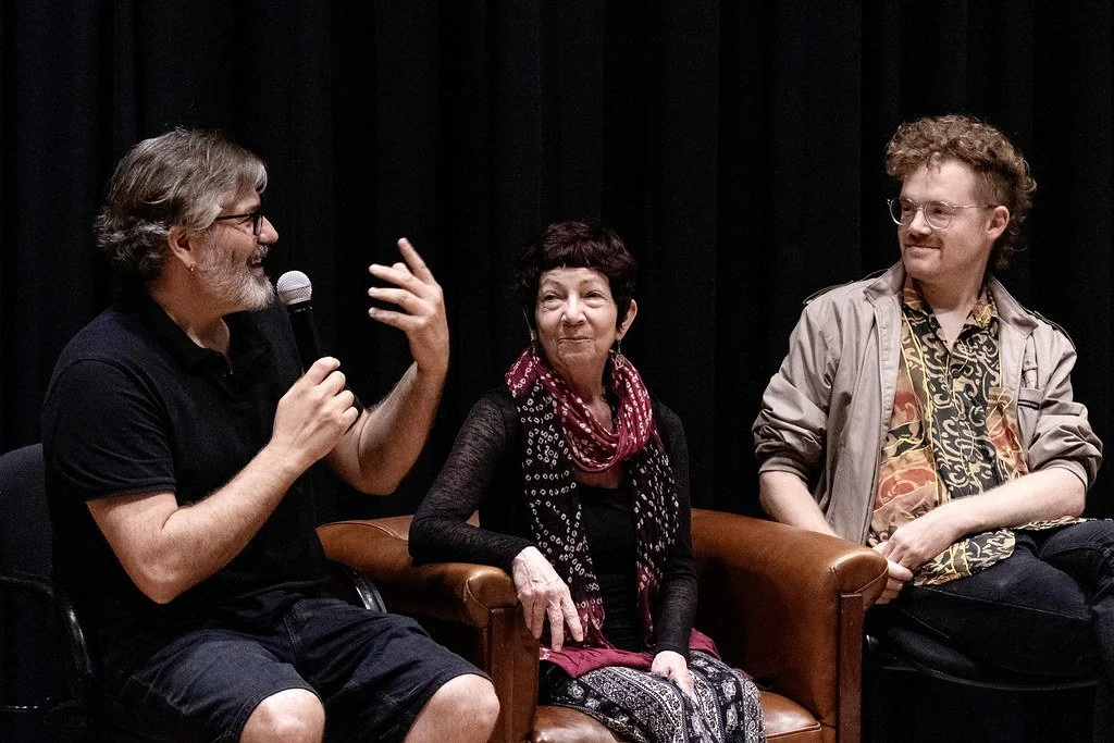 Conference with Walter Thompson and guests