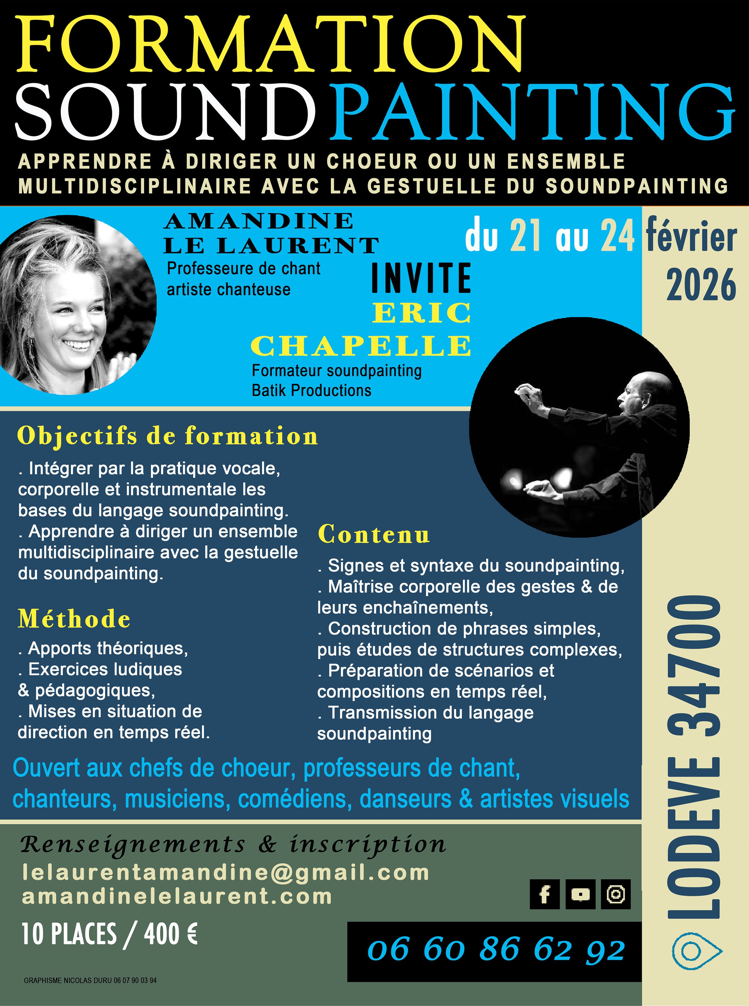 FRANCE - Soundpainting Course with Eric Chapelle