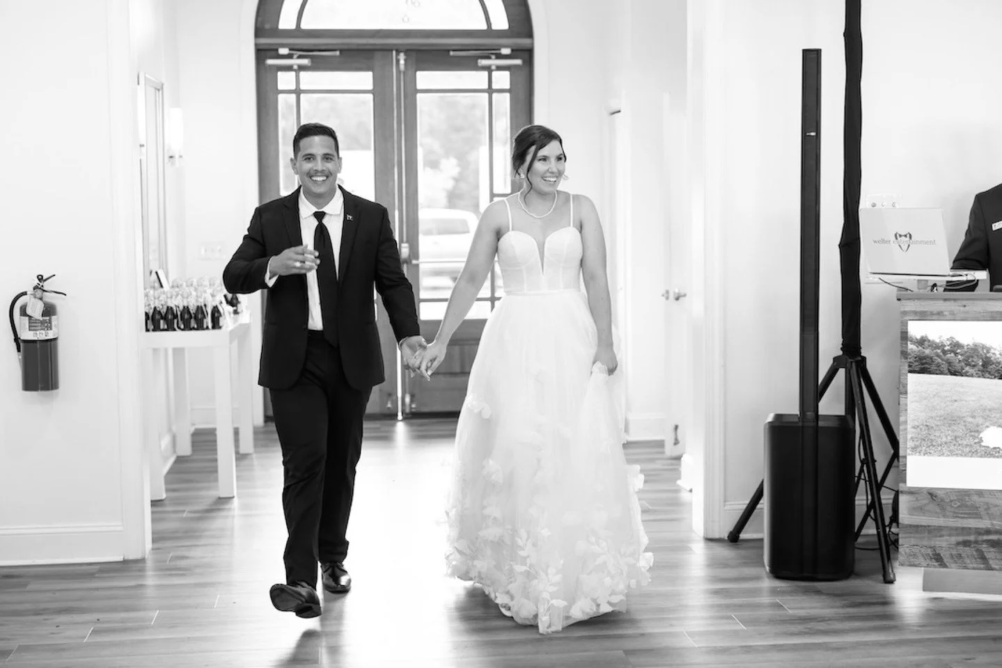 Y'all.... this is Brook and Juan about to walk into one of the most amazing first dances.. Swipe over to watch 

Brook &amp; Juan 💕
Photo @timelesscarolinas
Coordination @nancyessevents
Venue: @skyretreat
DJ: @welterentertainment
Catering @cranfordb