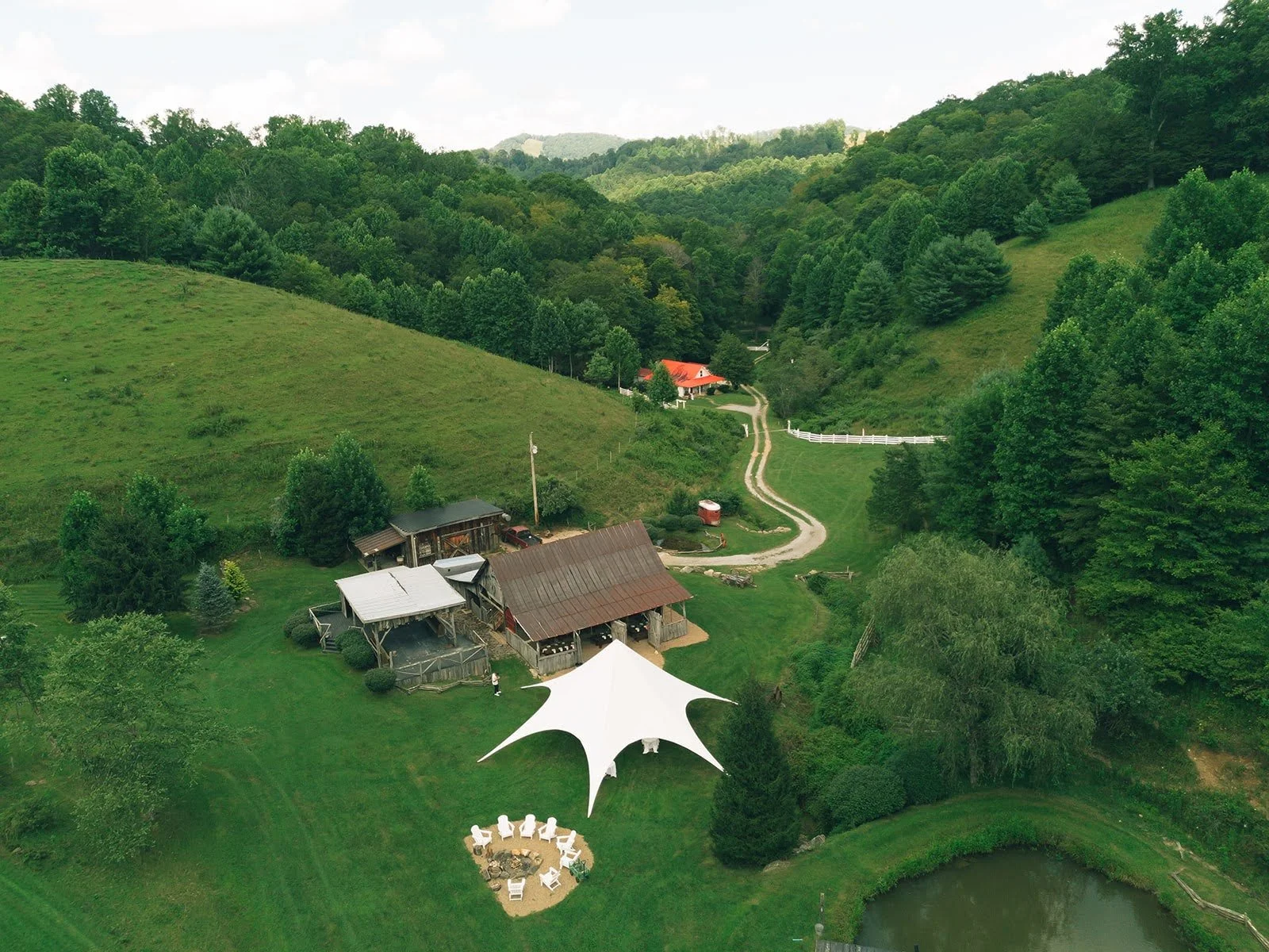 A Beautifully Intentional Mountain Wedding at White Fence Farm 
