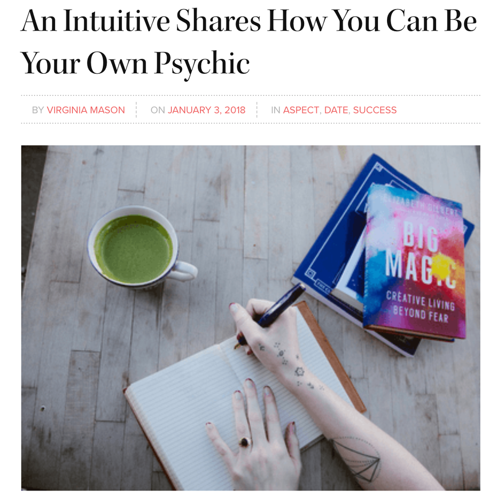 An Intuitive Shares How You Can Be Your Own Psychic