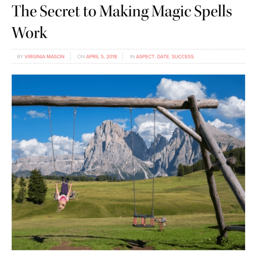 The Secret to Making Magic Spells Work