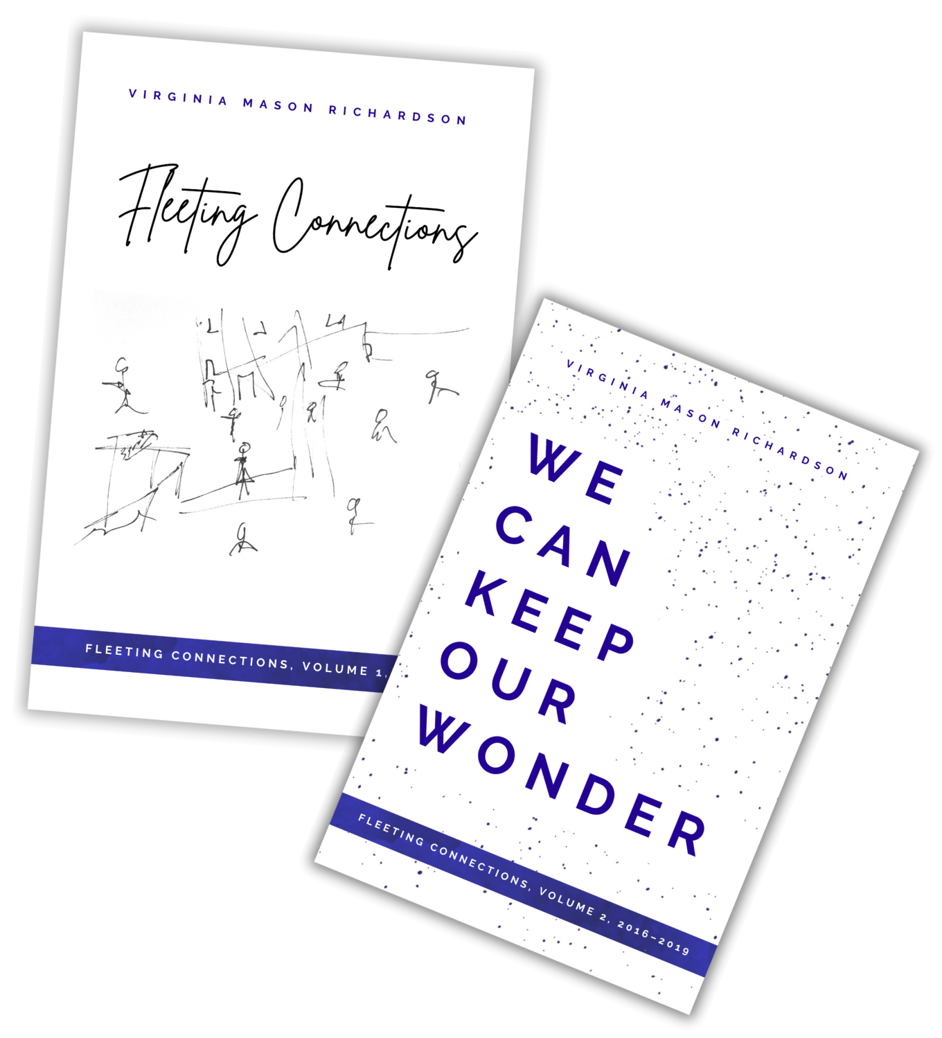 Covers of Fleeting Connections volumes 1 and 2