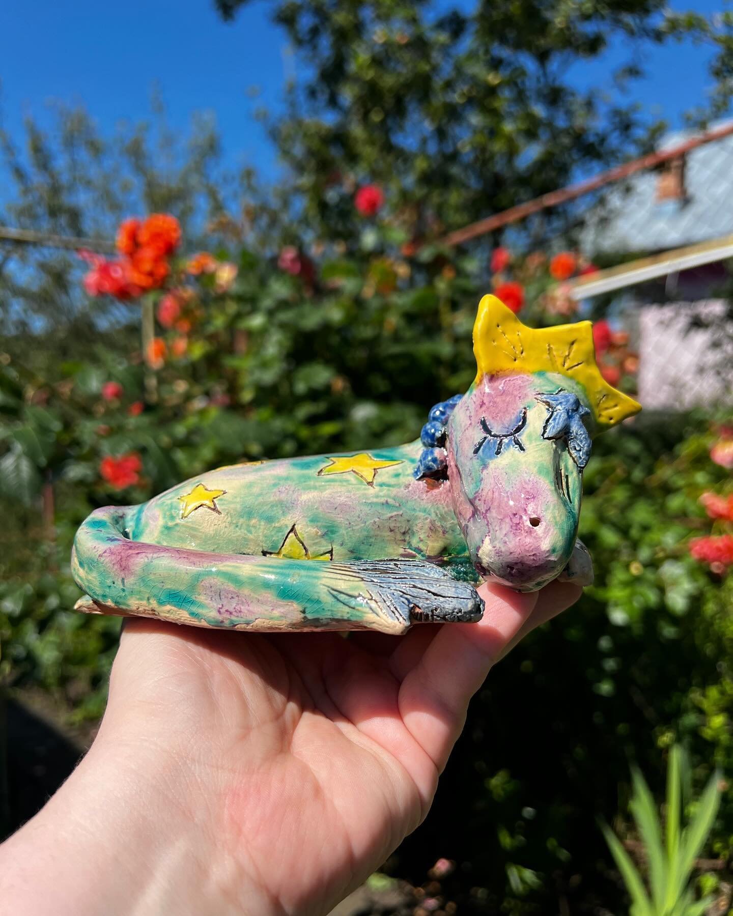 Some of my ceramics works from 2023 ❤️
✨More on @margastra.studio 
1. The Queen of the Universe and all Cows
2. Home in Fairyland
3. DJ Grandpa
4. I&rsquo;m dreaming of a Christmas Centrepiece
5. Something in the orange
6. Under the black Sea
.
.
.
#