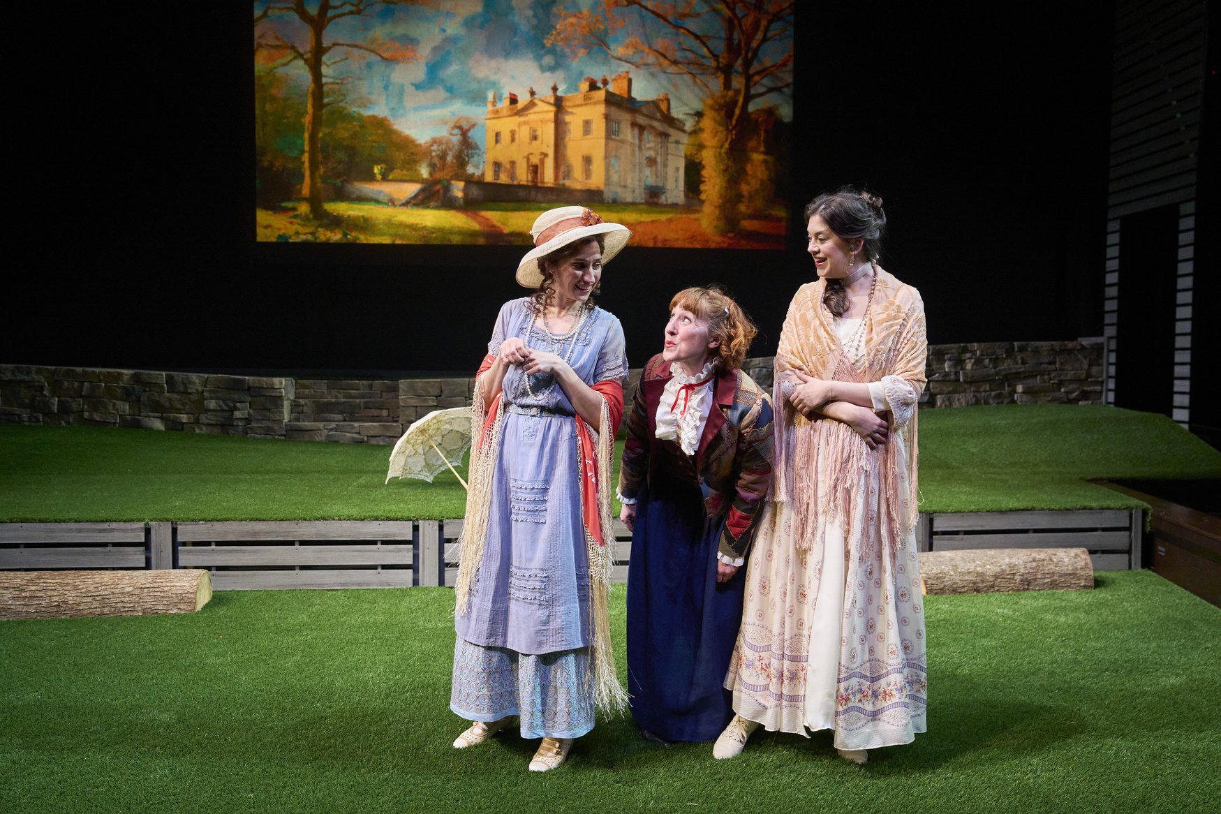 As You Like It/Great Lakes & Idaho Shakespeare (Pictured): Jodi Dominick, Mandie Jensen Directed by Charles Fee Photo by Roger Mastroianni