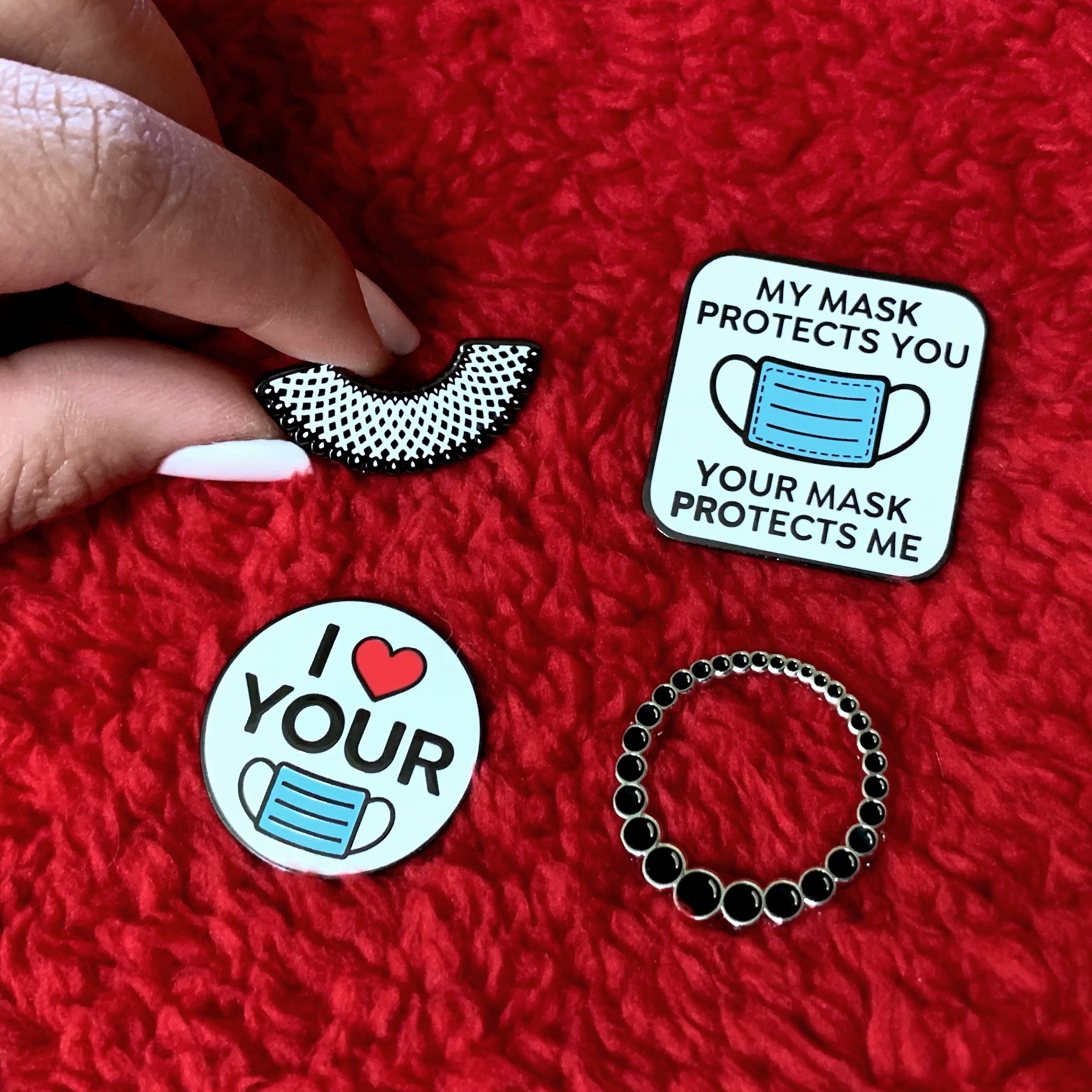 Dissent Pins - Digital and Social Media