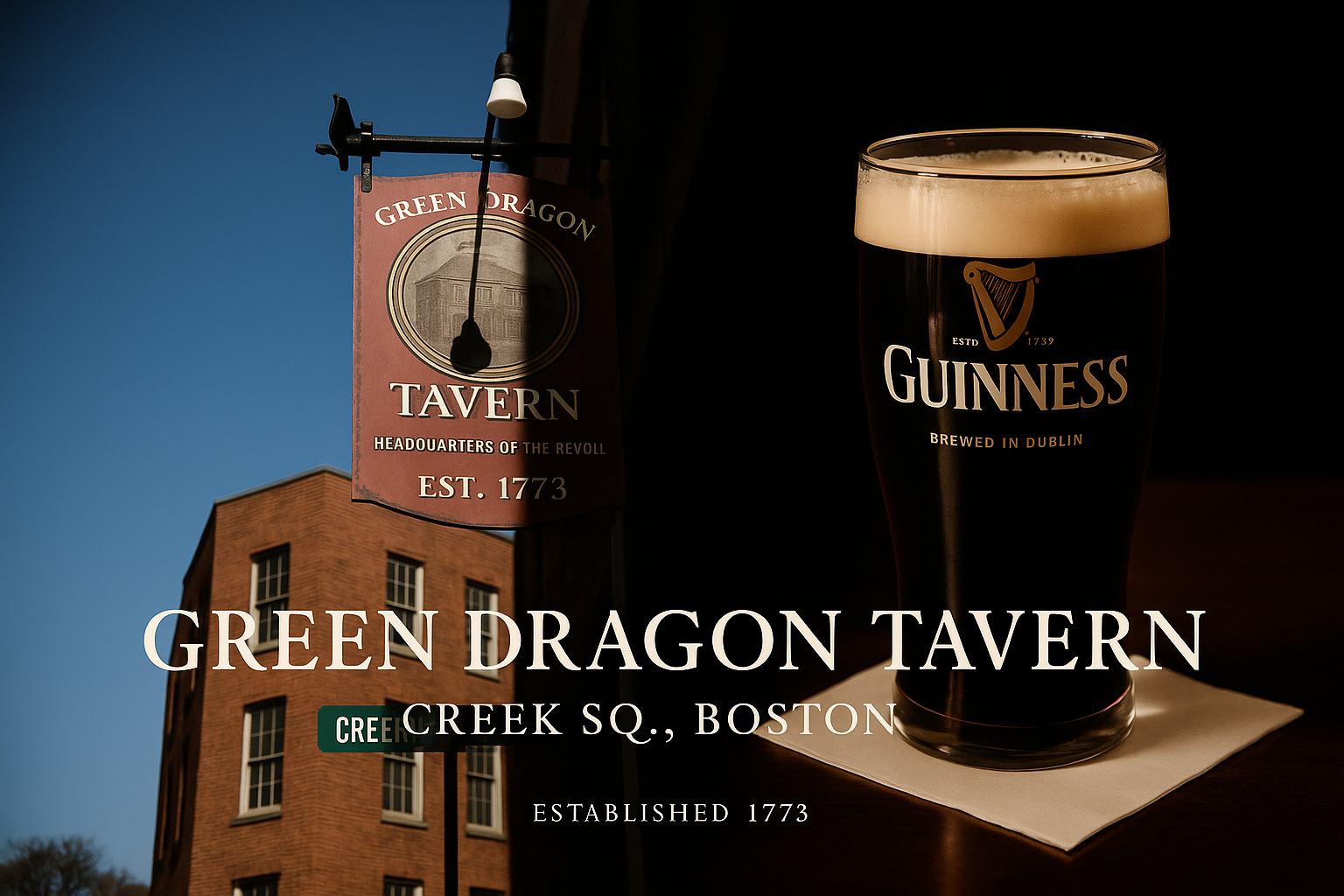 The Green Dragon Tavern | Boston