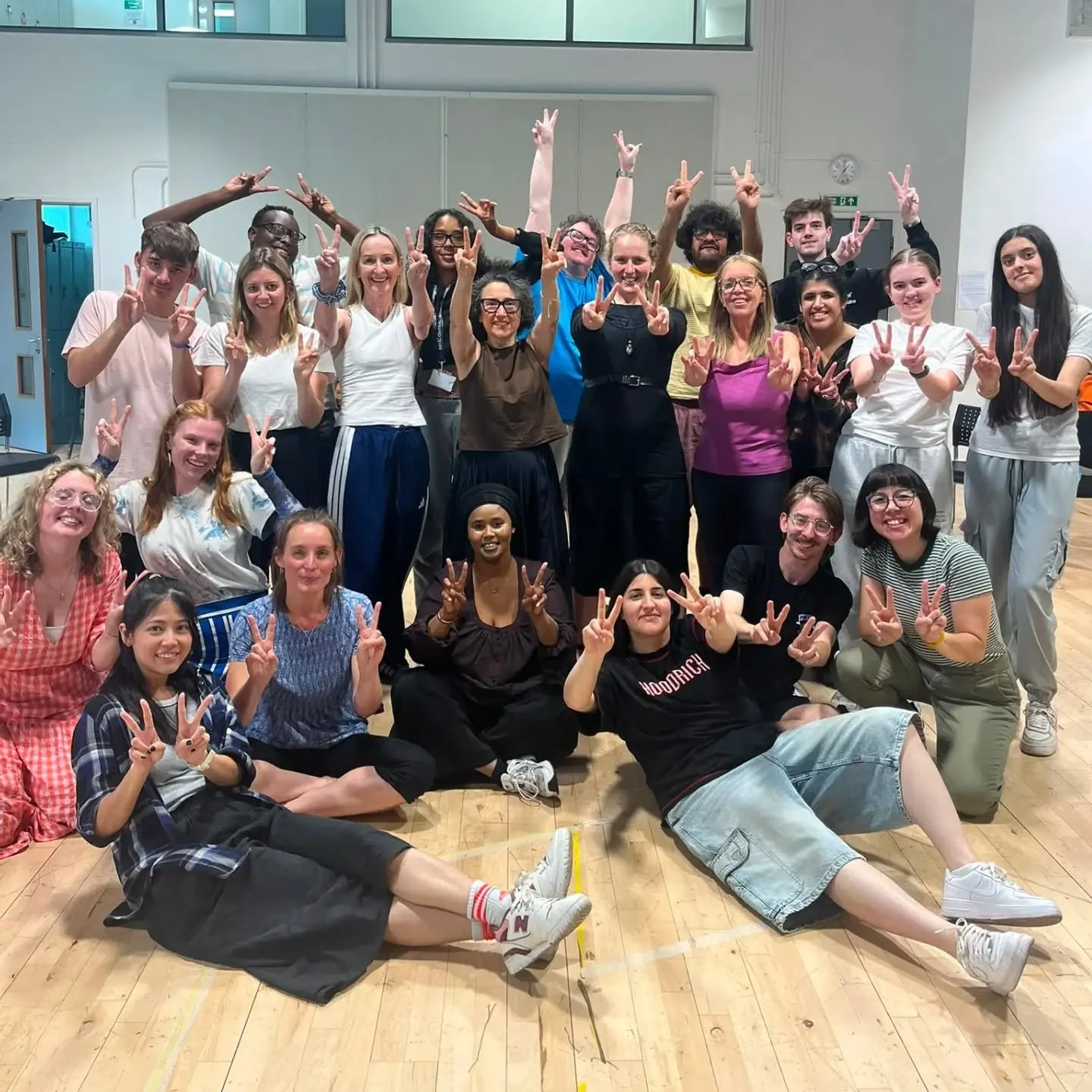 Had the most incredible two weeks with @deafinitelytheatre on their BSL in Performance course.

I'm so grateful to have had this opportunity to learn from amazing tutors: Gavin Lilley, Zo&euml; McWhinney, Jenny Sealey, William Grint, Ted Evans, Raffi