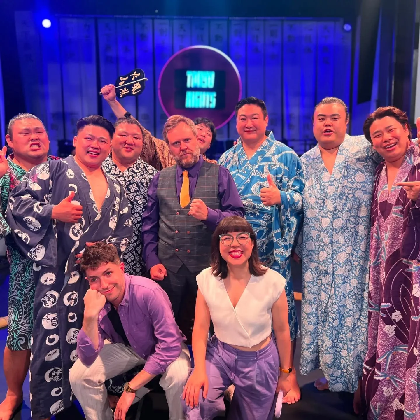 Last week we wrapped on one of the absolute highlights of my life. I was literally in the middle of writing a solo show about my love for sumo when I got the call to commentate sumo matches live, every night, in London, for a month - I'd say it was a